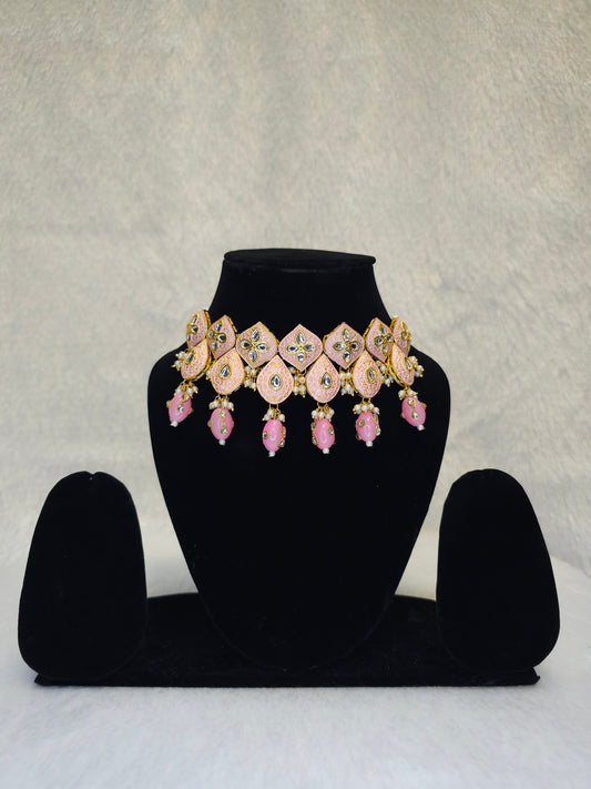 Gulbahaar Blush Choker