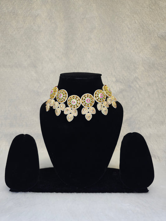Rajsi Kundan Choker Set