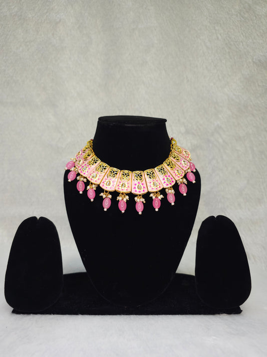 Gulabi Tara Choker