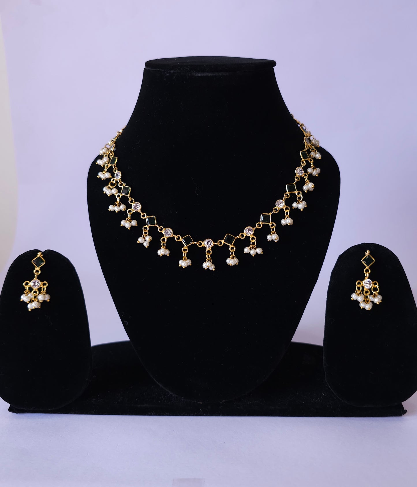 Pearl Cascade Elegance Set