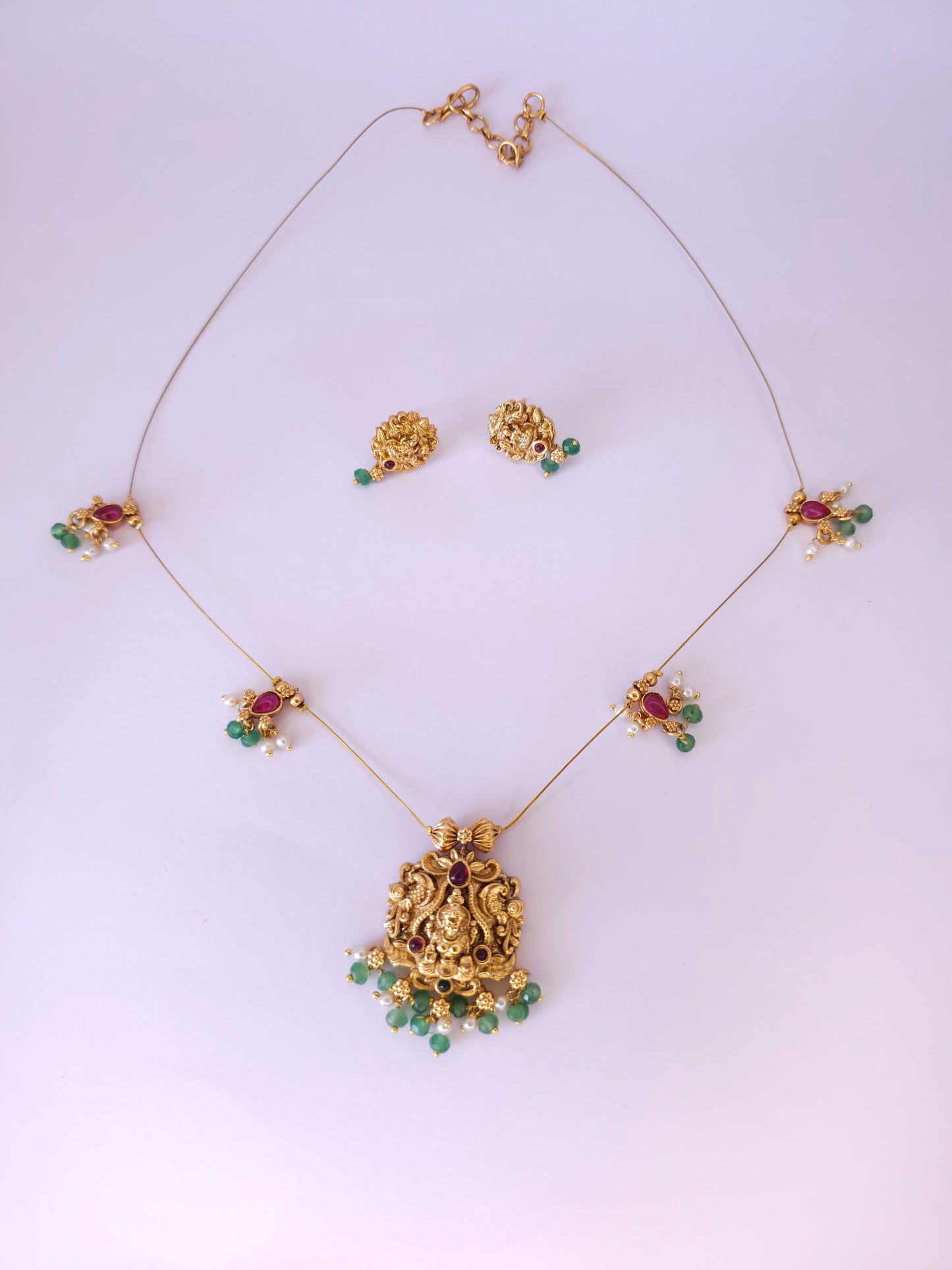 Emerald Grace Temple Set