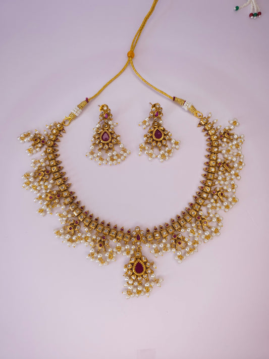 Pearl Cascade Elegance