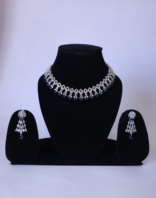 Noor Sapphire Radiance Set