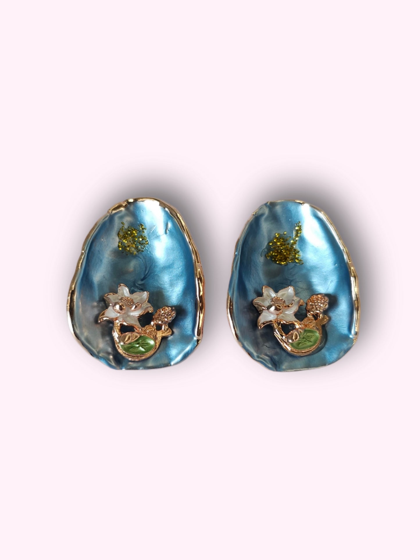 Glossy Bloom Studs