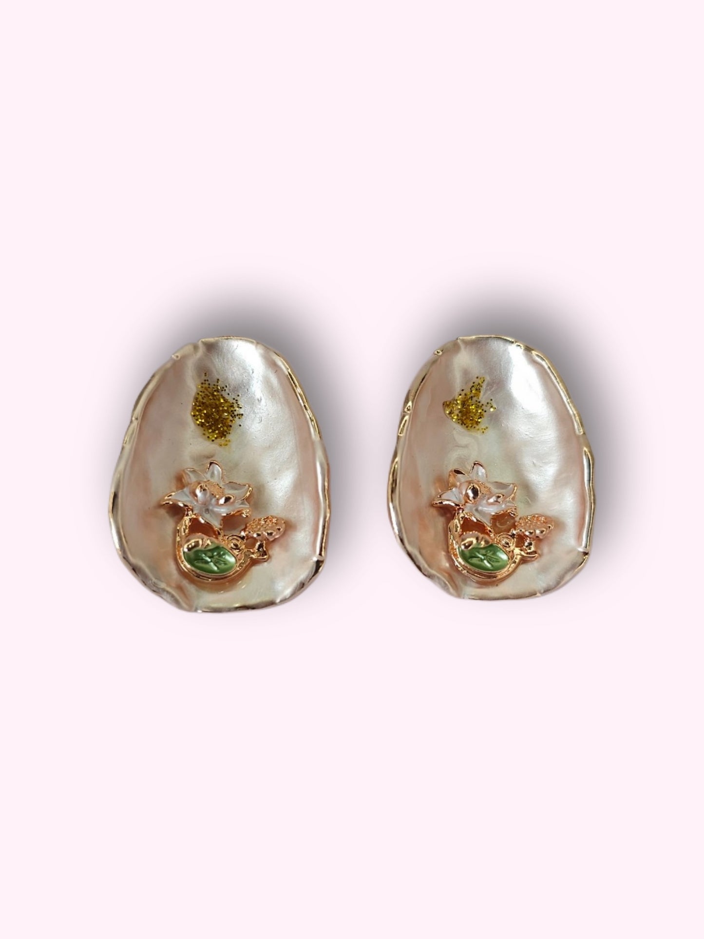 Glossy Bloom Studs