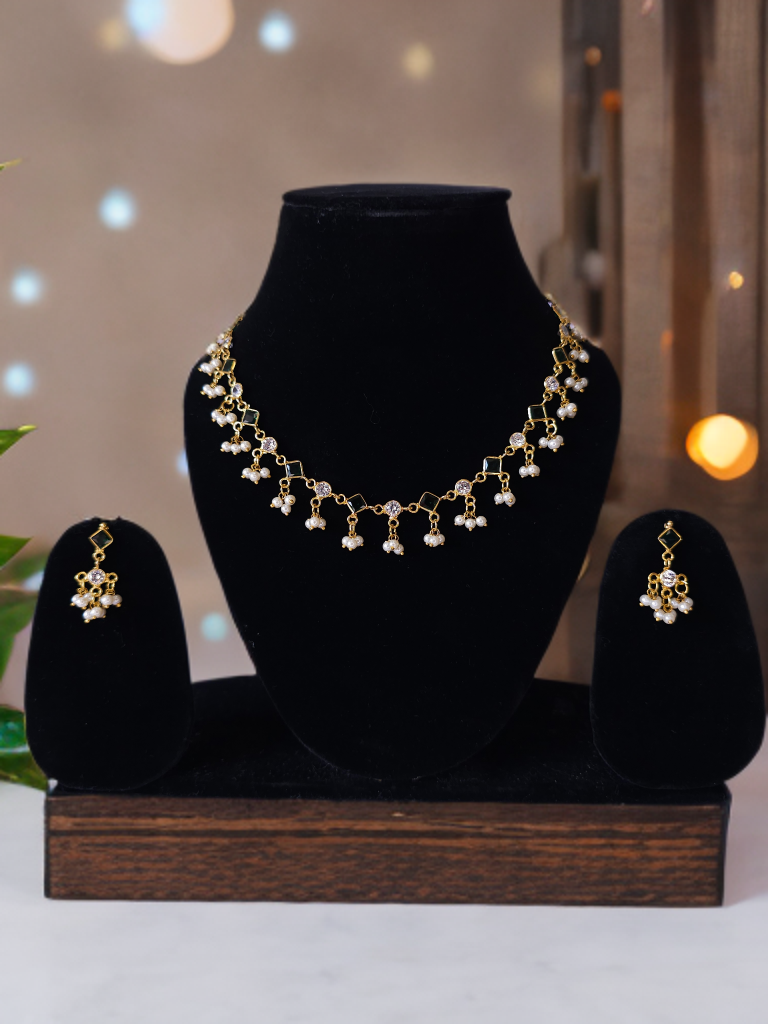 Pearl Cascade Elegance Set