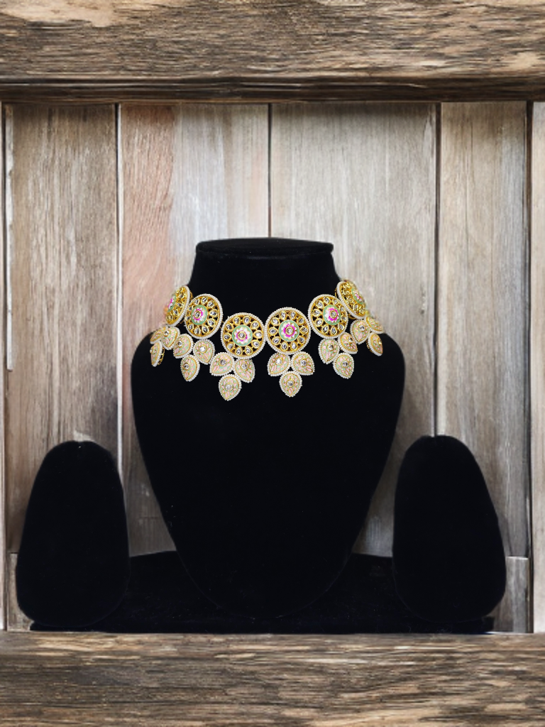 Rajsi Kundan Choker Set