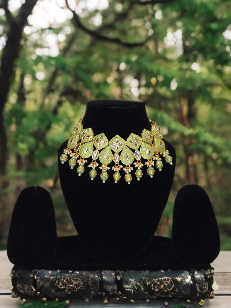 Gulbahaar Blush Choker