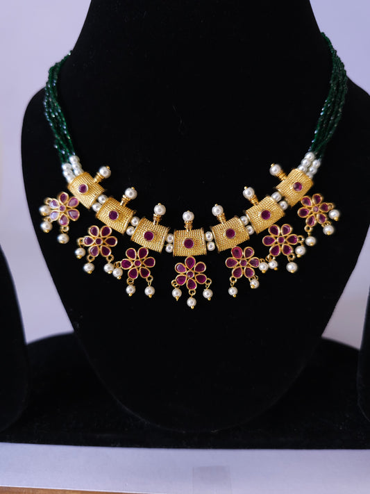 Regal Blossom Choker