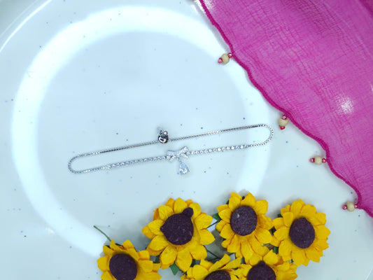 Sparkle Bow Bracelet