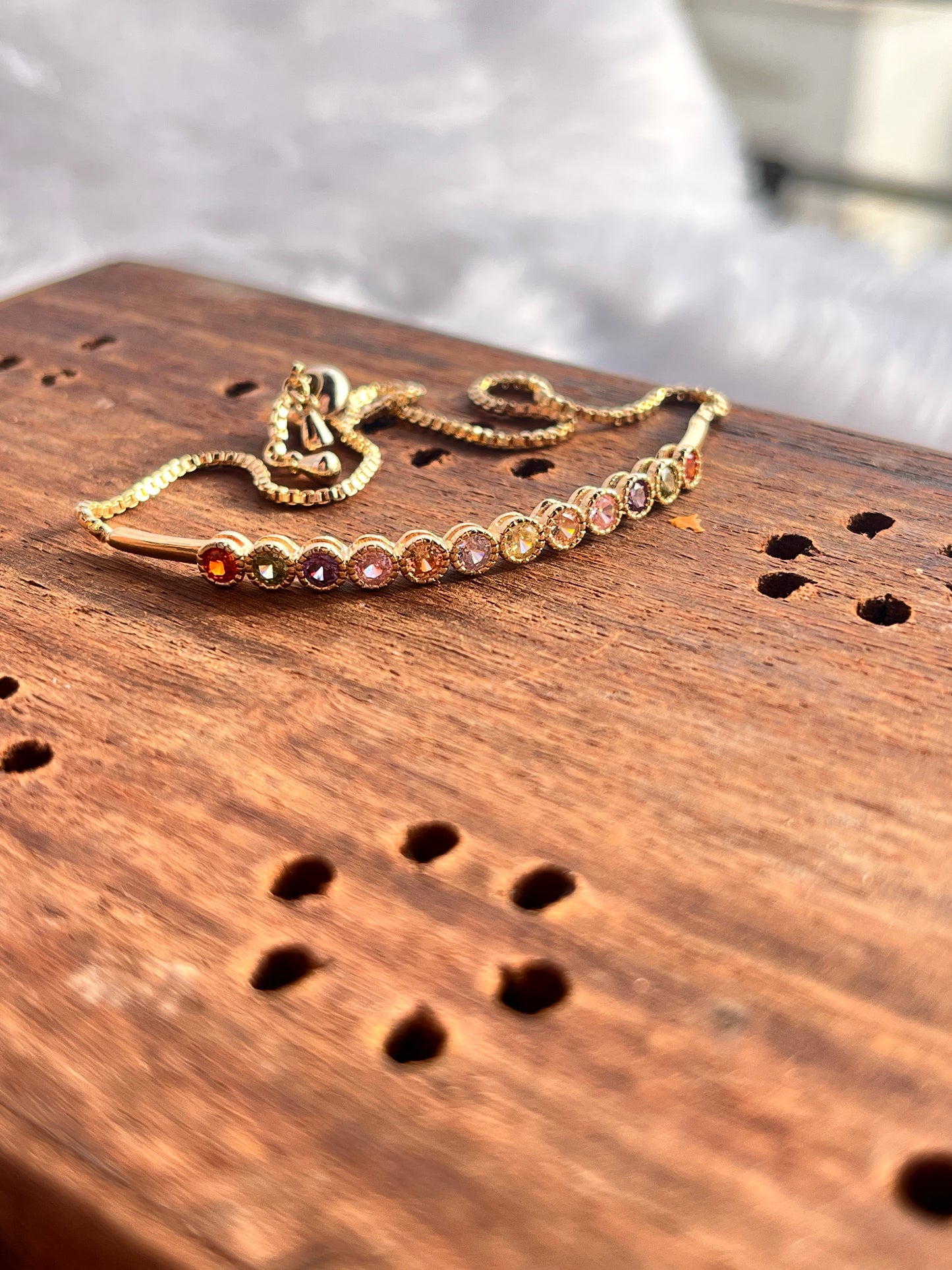 Rainbow Charm Bracelet