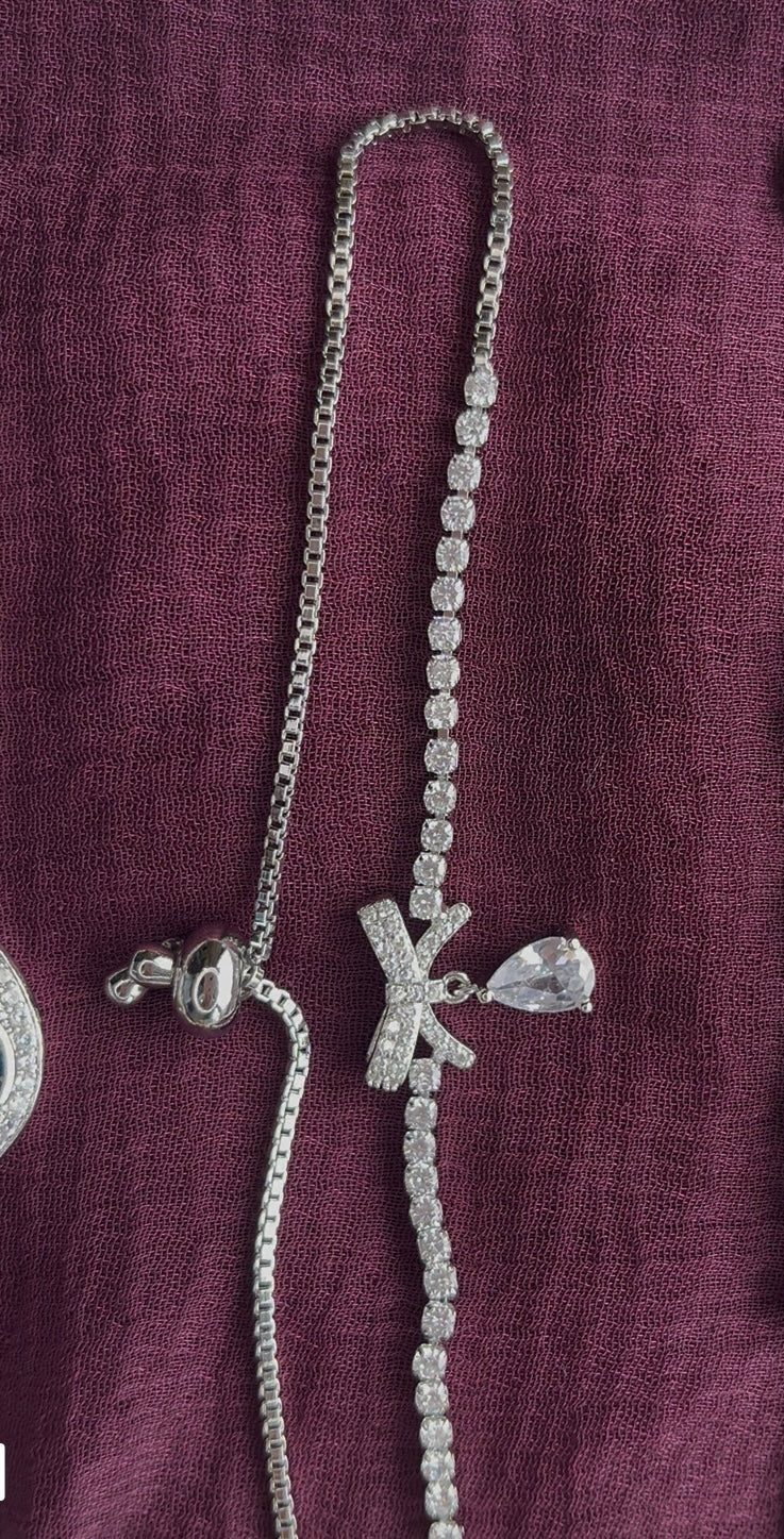 Sparkle Bow Bracelet