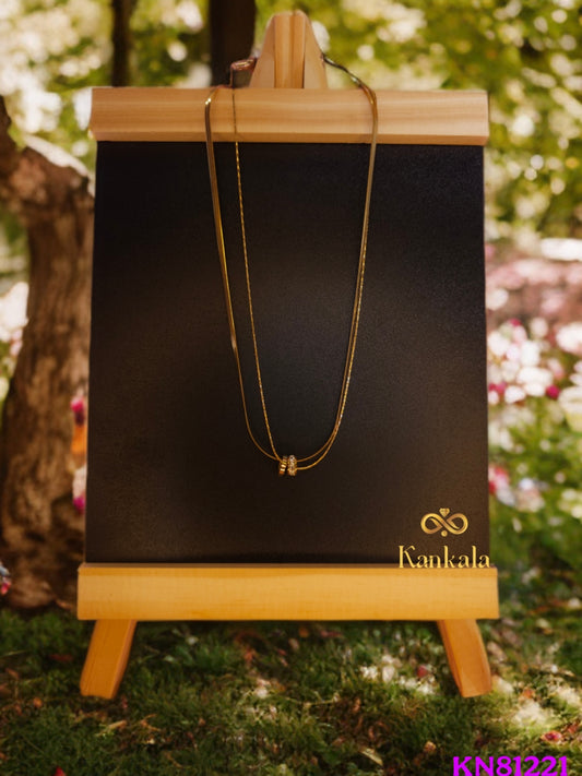 Radiant Duo Ring Chain