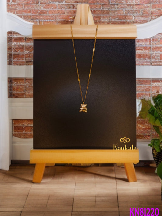 Teddy Charm Necklace