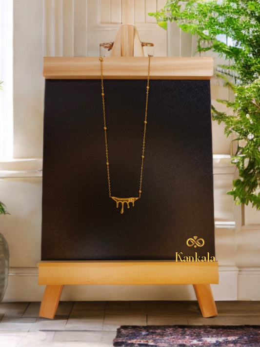 Golden Drip Necklace