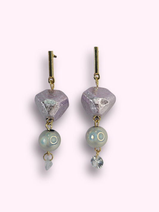 Crystal Drop Studs