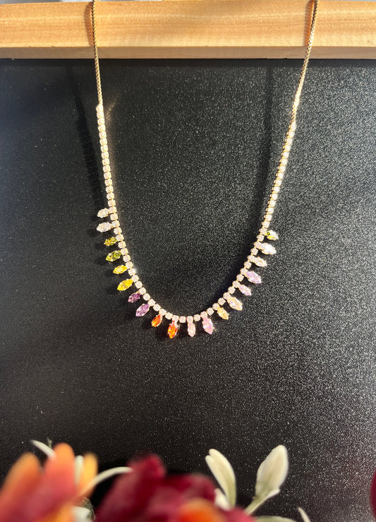Aarika Rainbow Necklace