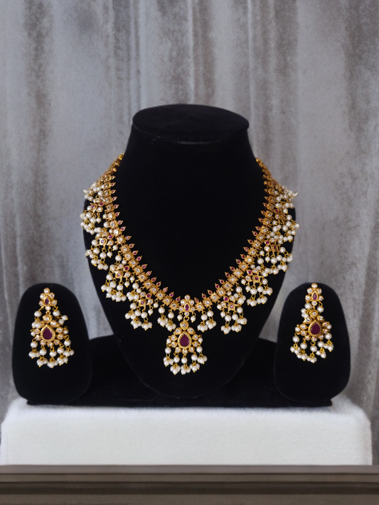 Pearl Cascade Elegance