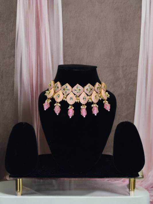 Gulbahaar Blush Choker