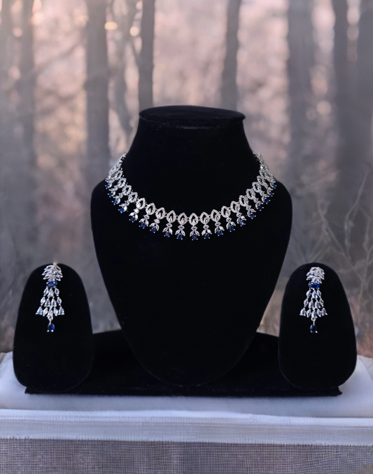 Noor Sapphire Radiance Set