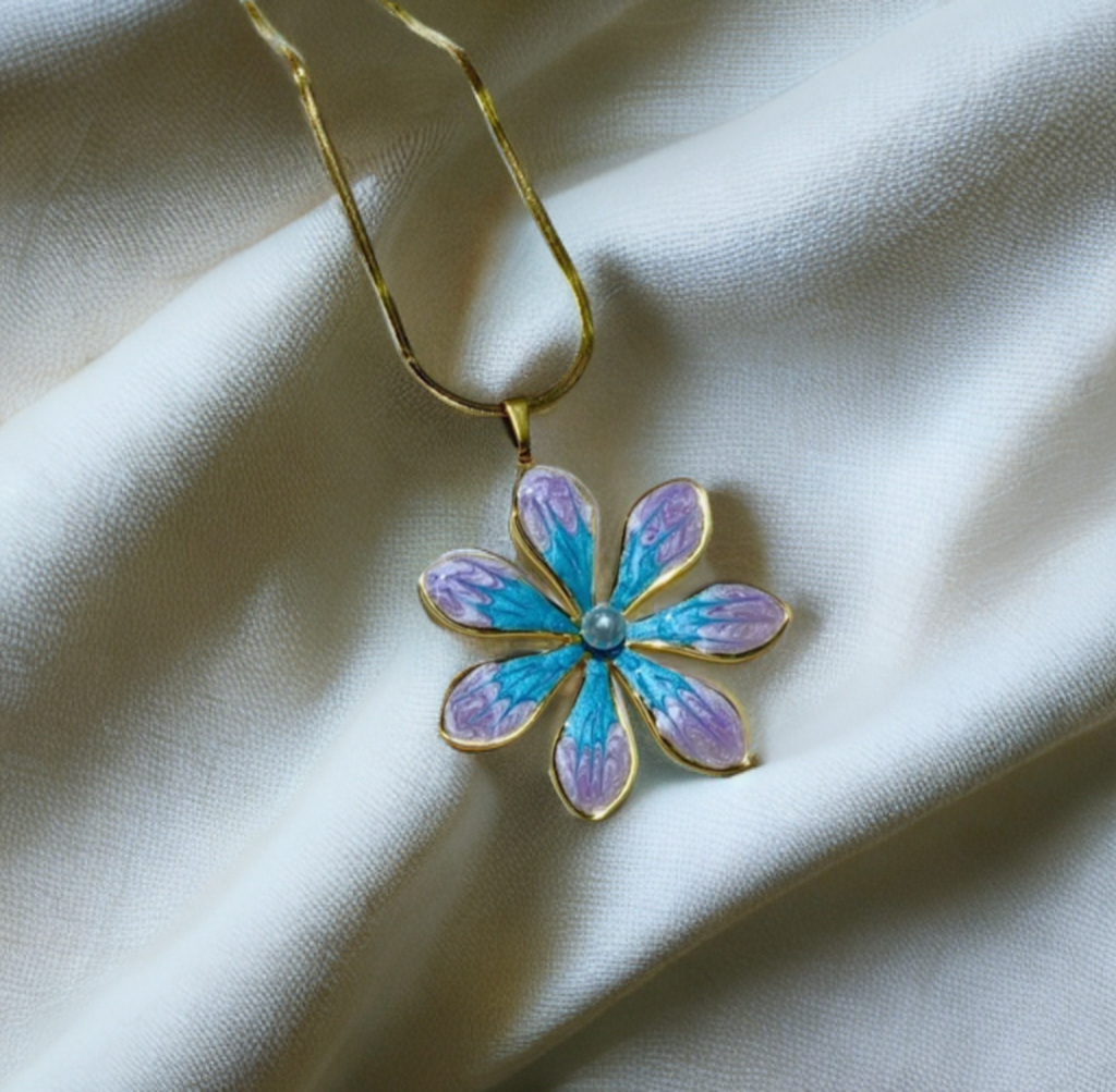 Blue Blossom Pendant